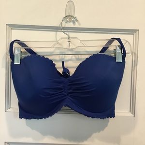 Victorias Secret Navy Blue Bikini Top Bathing Suit
